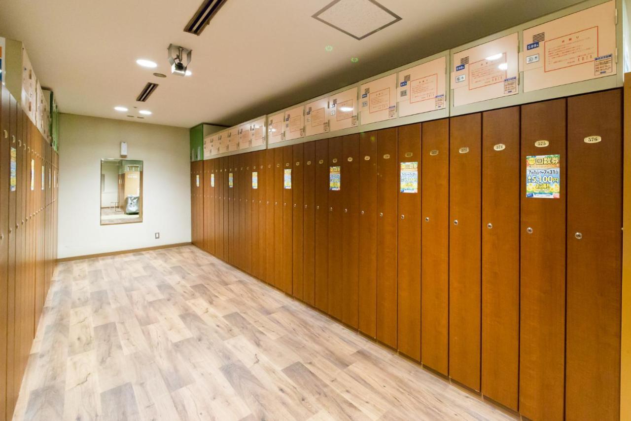 Sauna & Capsule Amza Osaka Exteriör bild